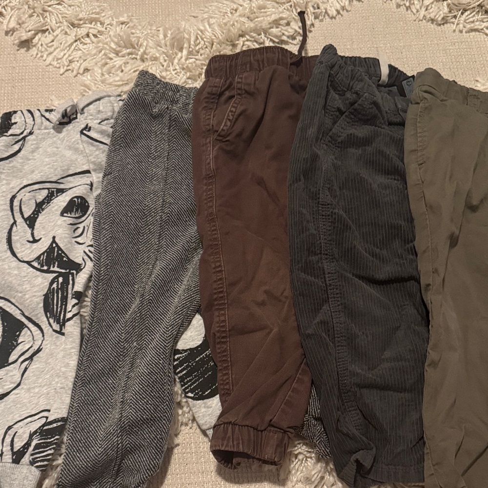 H&M 3T lot of 5 pants